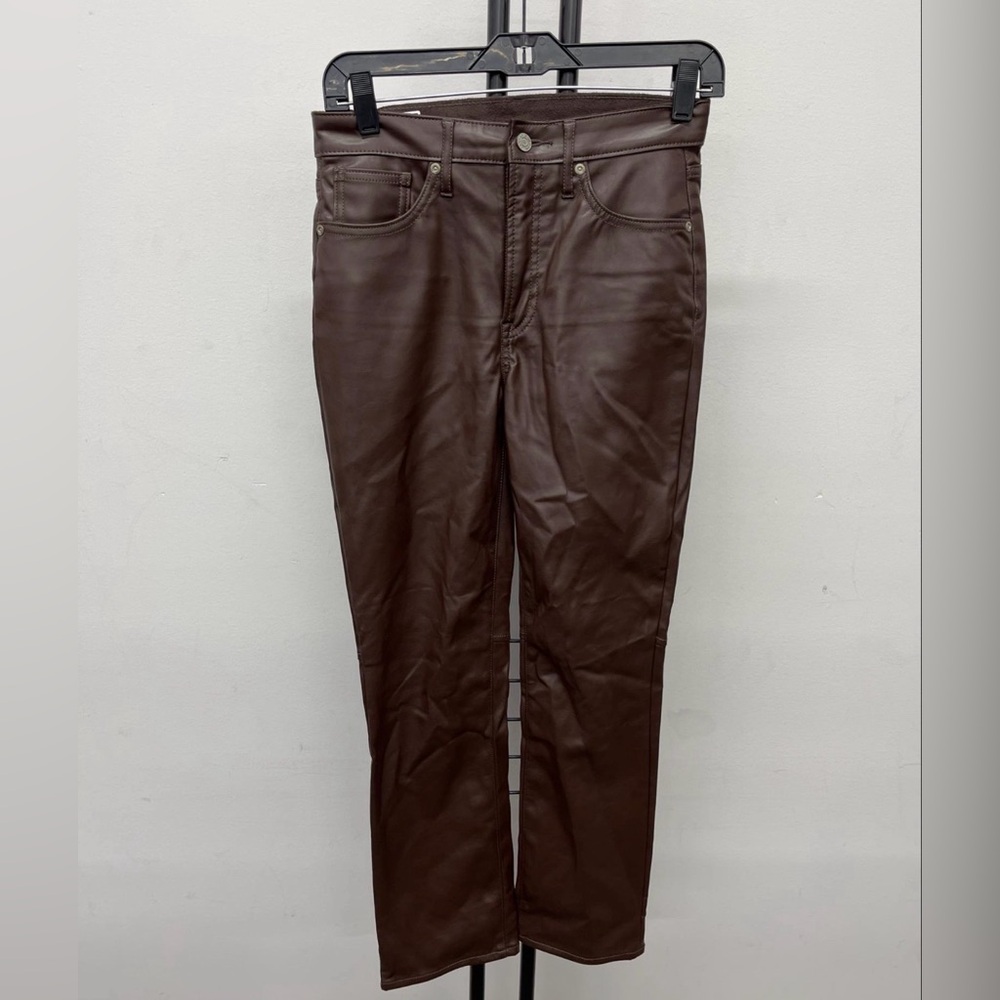 Faux Leather Pants